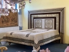 Olasz stíl görögmintás francia ágy matraccal