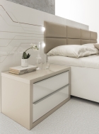 Olasz magasfényű modern hálószoba bútor 10